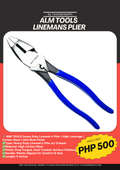 AI.M Tools Lineman Crimping Plier Industrial Grade 9.5 inch Heavy Duty