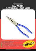 AI.M Tools 8 Inch Lineman's Long Nose Heavy Duty